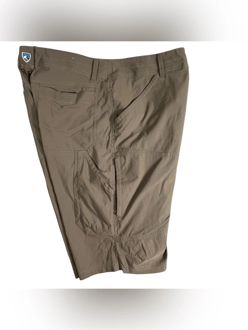 Kuhl Shorts Adult 33 Brown Renegade Short Pockets Hiking Outdoor Stretch Mens